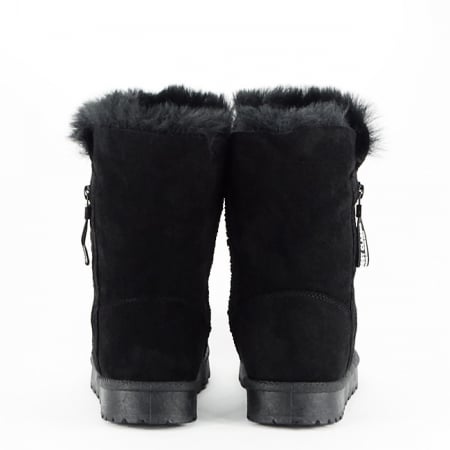Cizme scurte negre B-B0O26-103 111 [4]