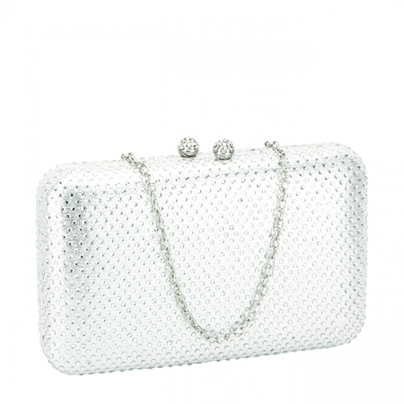 Clutch elegant B-6157 05  Argintiu [1]