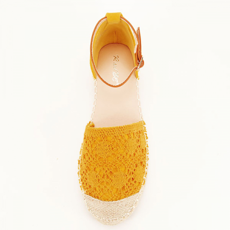 Espadrile galbene Vanesa 126 [2]