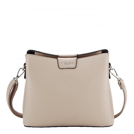 Femei - Geanta bej mica F2548 14