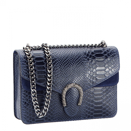 Geanta bleumarin din piele naturala B-1524 123 [4]