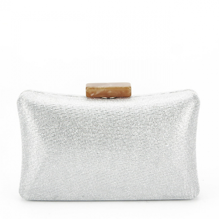 Femei - Clutch elegant B-5764 06 Argintiu