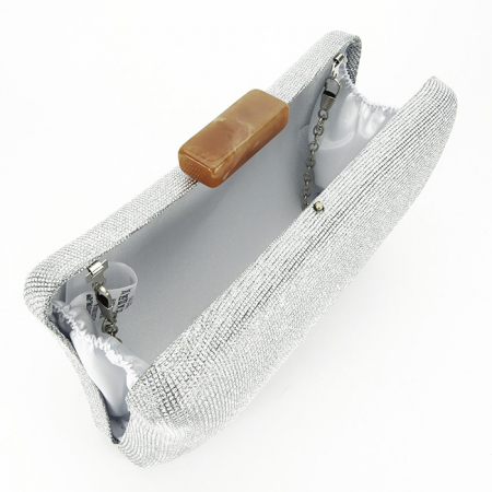 Clutch elegant B-5764 06 Argintiu [7]