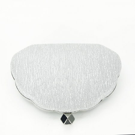 Geanta clutch cu sclipici B-BHY-5041 05 Argintiu [5]