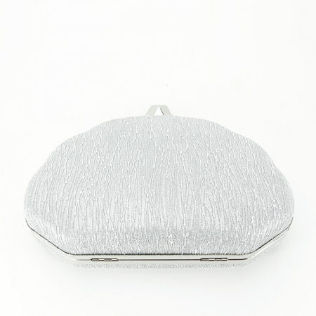 Geanta clutch cu sclipici B-BHY-5041 05 Argintiu [4]