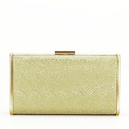 Femei - Clutch elegant B-BCK5017 05 Auriu
