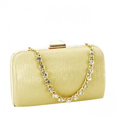 Clutch elegant accesorizat B-BJH-22703 05 Auriu [1]