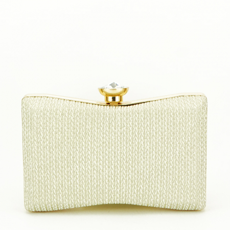 Femei - Clutch elegant B-BJH-22718 05 Auriu