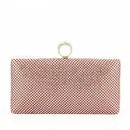 Femei - Clutch elegant B-BFL-1063 Champagne