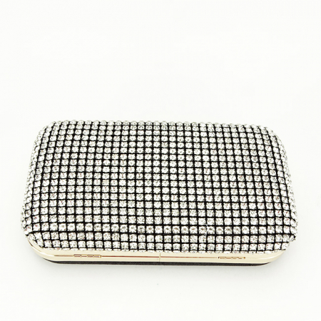 Clutch elegant cu pietre B-BJH-1609 03 Negru [5]