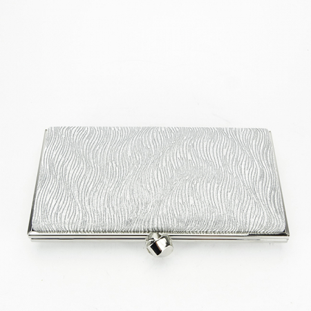 Femei - Clutch elegant B-BYH-586 05 Argintiu