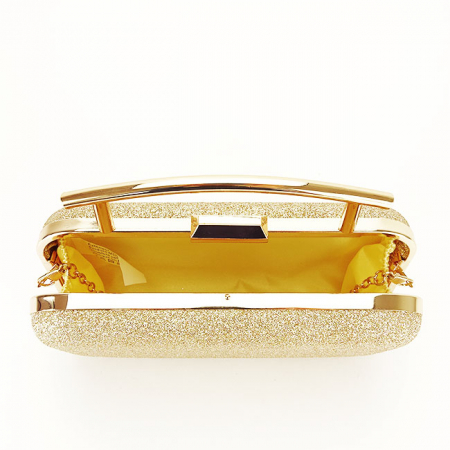 Clutch elegant cu maner B-BYH-8831 06 Auriu [5]