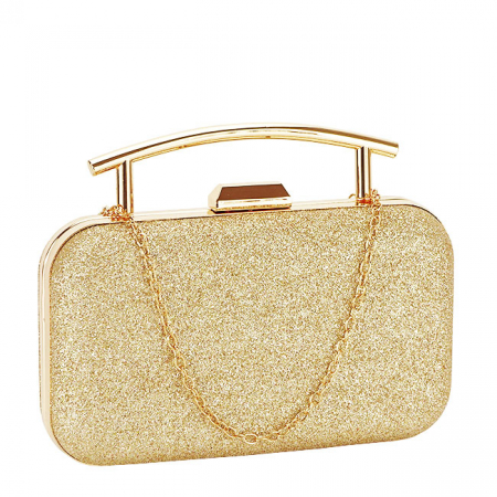 Clutch elegant cu maner B-BYH-8831 06 Auriu [1]