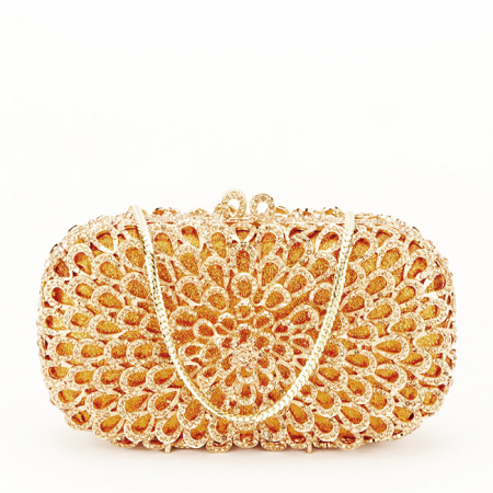 Clutch elegant Premium B-ME-1132 06 Auriu rose [1]