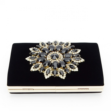Geanta clutch negru elegant B-18100 05 [3]