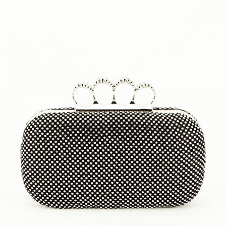 Femei - Clutch elegant B-2016-5 05 Negru