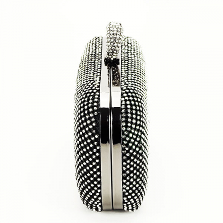Geanta clutch cu pietricele B-BFL-1061 05 negru [4]