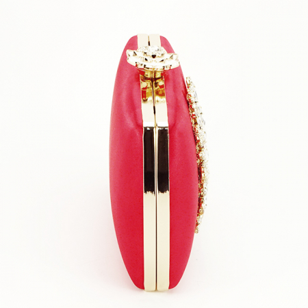 Clutch elegant cu brosa B-BRS-210 06 Rosu [3]