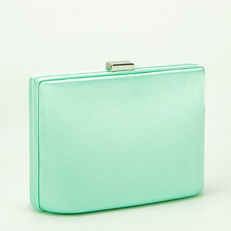 Femei - Clutch elegant B-DYX3335-2 05, 12.5x18.5x8.5, Verde menta