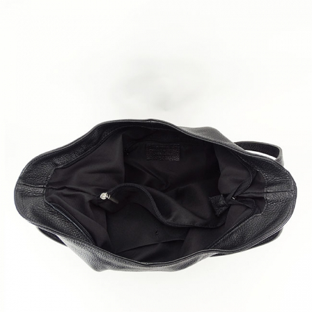 Geanta de talie mare din piele naturala 8964 124 Negru [5]