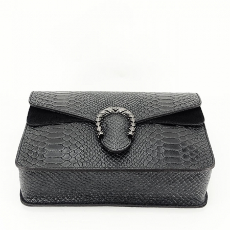 Geanta neagra din piele naturala B-1524 123 [6]