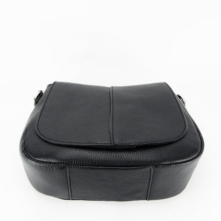 Geanta din piele naturala B-8960 123 Negru [5]