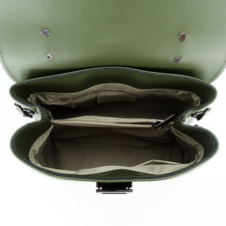 Geanta dama din piele naturala B-8972 123 Kaki [6]