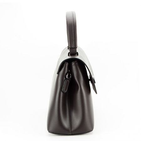 Geanta dama din piele naturala B-8972 123 Maro inchis [3]