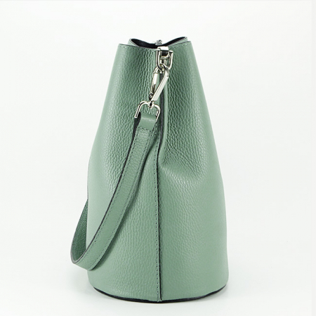 Geanta din piele naturala Made in Italy B-8951 122 Verde menta [4]
