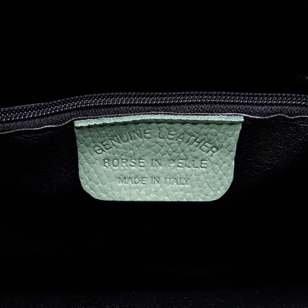 Geanta din piele naturala Made in Italy B-8951 122 Verde menta [9]