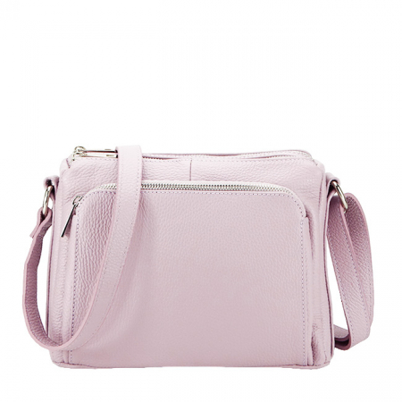 Geanta dama din piele naturala  B-8981 124 Mov deschis [3]