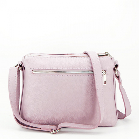 Genti si posete - Geanta dama din piele naturala  B-8981 124 Mov deschis