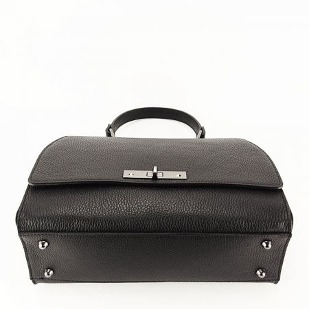 Geanta dama din piele naturala B-6293 124 Negru [5]