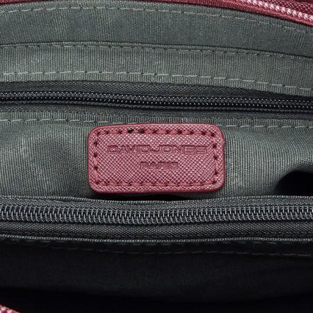 Geanta dama David Jones B-6835-1 15 Rosu bordo [8]
