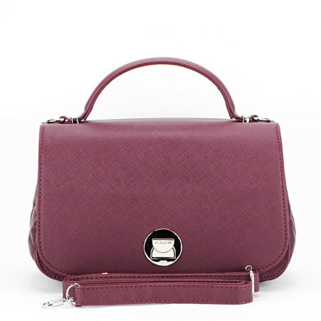 Femei - Geanta dama David Jones B-6835-1 15 Rosu bordo