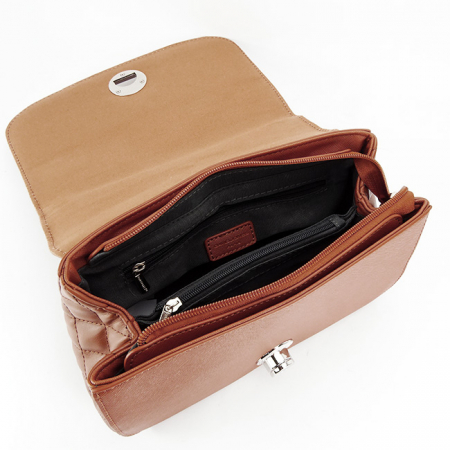 Geanta dama David Jones B-6835-1 15 Cognac [7]