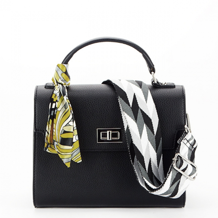 Geanta dama FLORA&Co Paris B-F9001 14 negru [1]