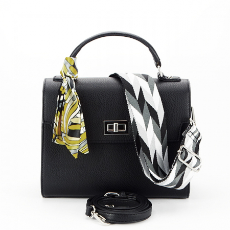 Genti si posete - Geanta dama FLORA&Co Paris B-F9001 14 negru