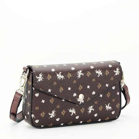 Posete - Geanta dama David Jones B-CM6120A 14 Maro inchis