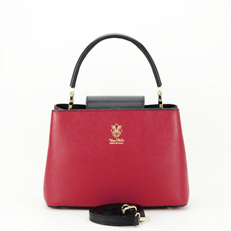 Geanta dama din piele naturala B-8950 120 Rosu [2]