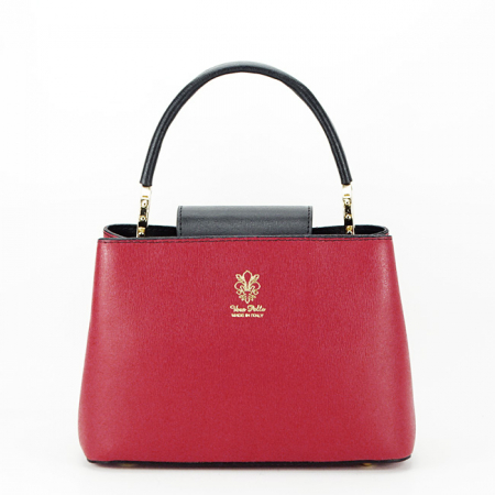 Geanta dama din piele naturala B-8950 120 Rosu [1]