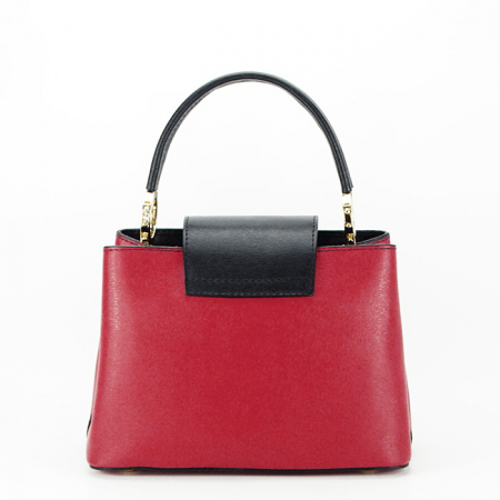 Geanta dama din piele naturala B-8950 120 Rosu [4]