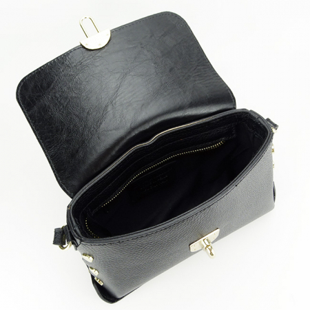 Geanta dama din piele naturala B-8958 124 Negru [6]