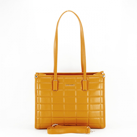 Posete - Geanta David Jones cu model B-6842-5 11 Galben mustar