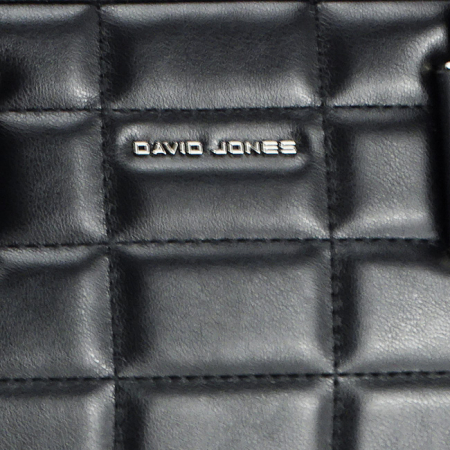 Geanta David Jones cu imprimeu B-6842-5 11 neagra [8]