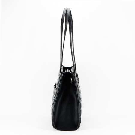Geanta David Jones cu imprimeu B-6842-5 11 neagra [3]