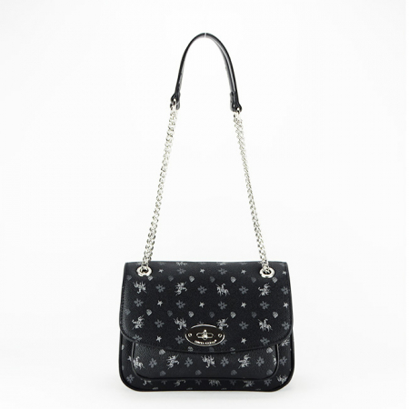 Posete - Geanta cu logo David Jones B-CH21002 14 Negru