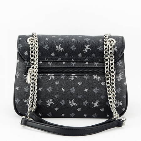 Geanta cu logo David Jones B-CH21002 14 Negru [4]