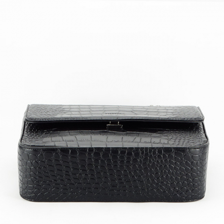 Geanta neagra cu imprimeu B-DTL3125-3 16 [5]