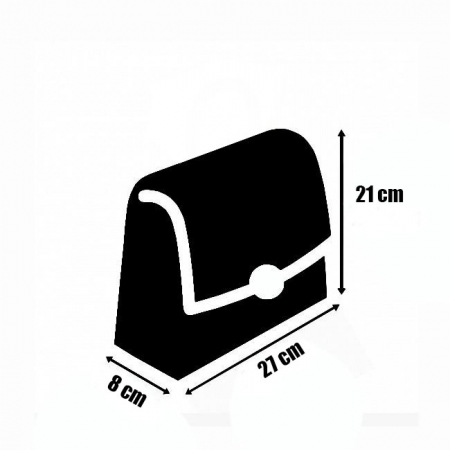 Geanta dama din piele naturala B-8960 123 Roz plamaniu [9]